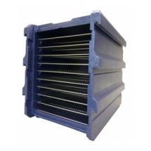 Coffre Isotherme PPE Ultra-Léger 128 Litres + 5 Grilles 
