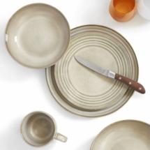 Assiette en grès - Dune Ø 18 cm - Creuse
