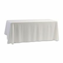 Nappe Buffet Unie 210 cm × 600 cm - Blanche - 100 % Coton