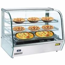 Vitrine chauffante de comptoir 160 litres - 1500w