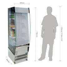 Vitrine positive libre service 220L - 1300W