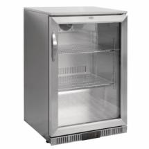 Vitrine de comptoir INOX 138 litres - 180W - 60 x 52 cm x 90(h) cm