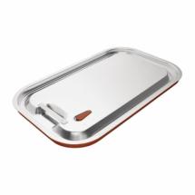 Couvercle hermétique inox et silicone pour Bac gastro GN 1/1