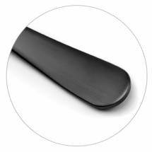 Fourchette cocktail noire 14 cm