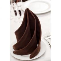 Serviette de table Chocolat - 50 cm x 50 cm 