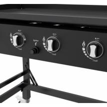 Plancha à gaz PRO Mobile - 120cm x 62cm - 14,8 kW 
