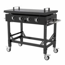 Plancha à gaz PRO Mobile - 120cm x 62cm - 14,8 kW 