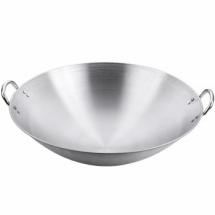Poêle wok en acier inoxydable - Ø 450mm