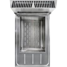 Friteuse gaz PRO sur coffre 16 litres - 14 Kw
