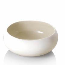 Coupelle ORGANIK en grès 20cl - Crème/Blanc