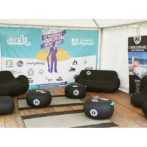 Fauteuil gonflable