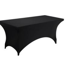Housse Noire pour Table 122 cm x 76 cm - Hauteur 74 cm