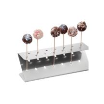 Support Inox de présentation pour gaufres, barbes à papa et cake-pops
