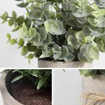 Set de 4 Plantes décoratives à poser 