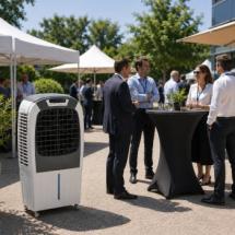 Rafraîchisseur d'air mobile professionnel 8000 m³/h - 450 w