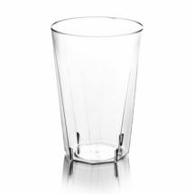 20 verres en plastique transparent 25cL