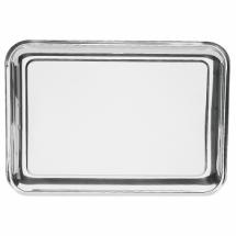 Plateau rectangulaire Inox Harmonie  44,5 cm x 31,5 cm 