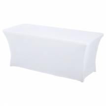 Pack Table buffet plastique + Housse Blanche  