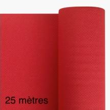 Nappe en rouleau Qualité PRO Rouge 1,20 m x 25 m