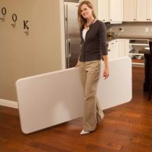 Table rectangulaire - 183 cm x 76 cm (6 à 8 invités)