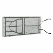 Table rectangulaire - 183 cm x 76 cm (6 à 8 invités)