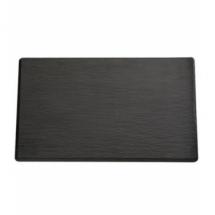 Grand plateau mélaminé aspect ardoise GN 1/1 : 53 cm x 32.5 cm