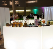 Bar arrondi lumineux sans fil