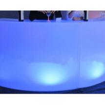 Bar arrondi lumineux sans fil