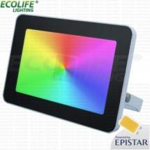 Projecteur LED Extra-Plat - 50W + Télécommande