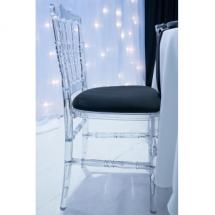 Chaise Napoléon Transparente  + Galette Noire offerte
