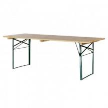 Table Brasserie en pin massif  220 x 70  cm (8 à 10 invités)