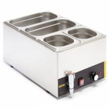 Bain-marie avec robinet + bacs fournis - 1300W