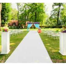 Tapis blanc au mètre 