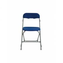 Chaise Pliante LISA Bleue Accrochable (Pour Intérieur exclusivement)