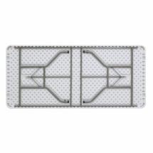 Table rectangulaire - 200 cm x 90 cm (6 à 8 invités)