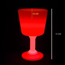 Seau à Champagne Lumineux Géant H75cm 