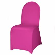 EX----------------Housse de chaise extensible Fuchsia 