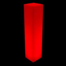 Colonne lumineuse LED Carrée 170 cm sans fil