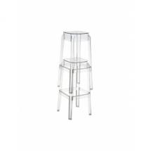 Tabouret de BAR Transparent  75cm
