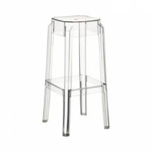 Tabouret de BAR Transparent  75cm