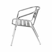 Fauteuil empilable ALU