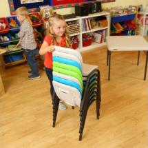 Chaise enfants Beige