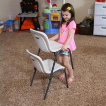 Chaise enfants Beige