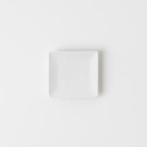 Mini assiette carrée en Porcelaine 11,7 cm 
