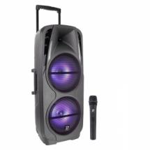 Sono lumineuse autonome 600 w + un Micro sans fil 