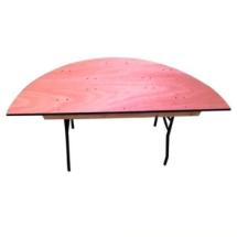 Table demi-lune en bois - 2 invités